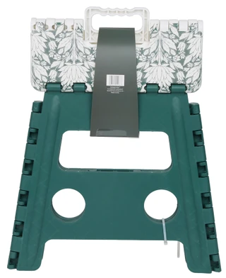 Thumbnail 2: HERITAGE LIVING 13 in Folding Step Stool with Handle 