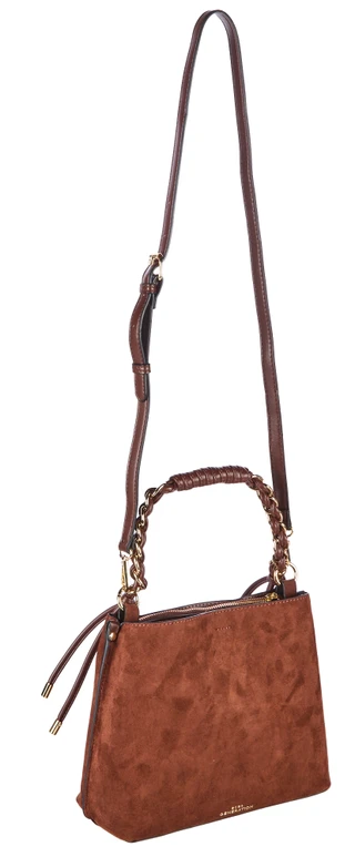 Thumbnail 2: BCBG Generation Triple Entry Bucket Crossbody Bag with Gold Braided Handle 