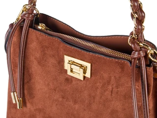 Thumbnail 3: BCBG Generation Triple Entry Bucket Crossbody Bag with Gold Braided Handle 