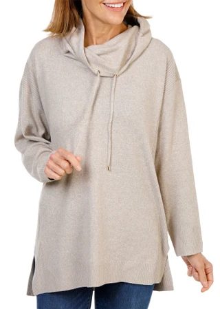 Thumbnail 1: JONES NEW YORK Women's Cowl Neck Sweater 