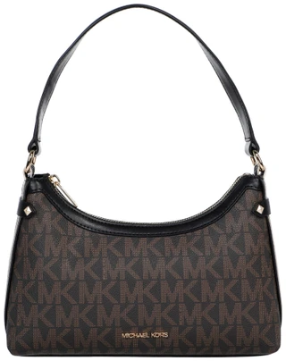 Thumbnail 1: Michael Kors All Over Logo Pouchette Bag 