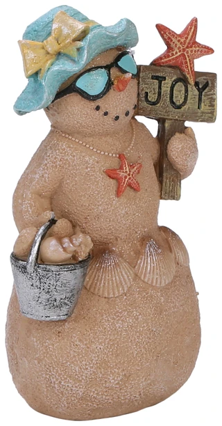 Thumbnail 1: Magical Season Sandy Snowman Figurine  