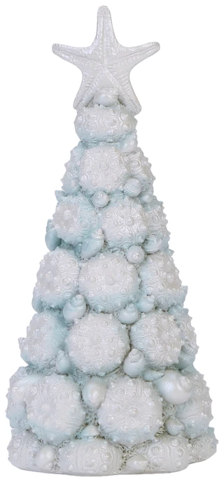 Thumbnail 2: Magical Season Shell Christmas Tree Figurine  