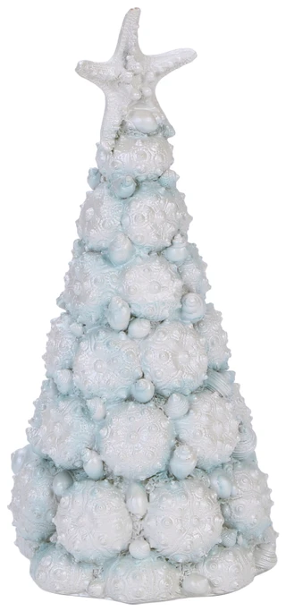Thumbnail 1: Magical Season Shell Christmas Tree Figurine  