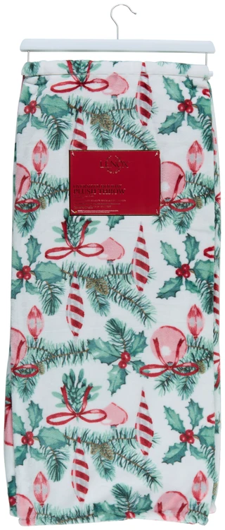 Thumbnail 2: Lenox 60x70 Christmas Oversized Plush Throw  