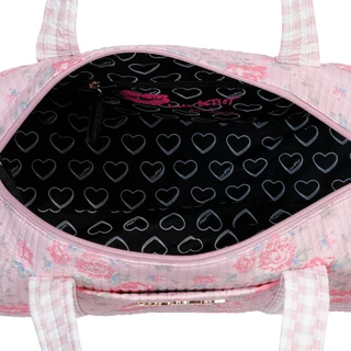 Thumbnail 3: Luv Betsey Print Quilt Barrel Overnighter Bag 