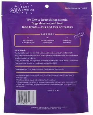 Thumbnail 2: Bocce Bakery Santa's Cookies Biscuit Dog Treats 
