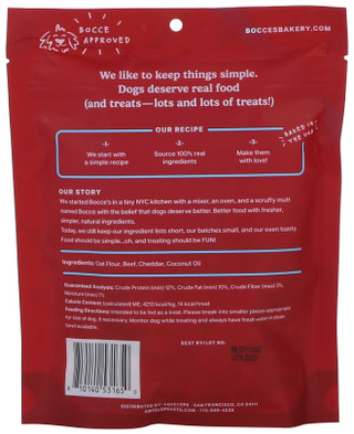 Thumbnail 2: Bocce Bakery Reindeer Crunch Biscuit Dog Treats 