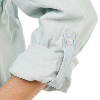 Thumbnail 2: Thread & Supply Women's Roll Tab Sleeve Shirt Dress 