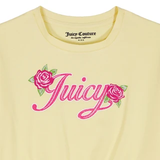 Thumbnail 3: Juicy Couture Big Girls Graphic Logo Short Sleeve Tee 