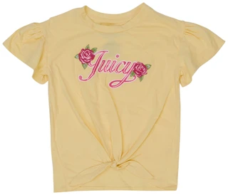 Thumbnail 1: Juicy Couture Big Girls Graphic Logo Short Sleeve Tee 