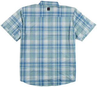 Thumbnail 2: Wrangler Men's Short Sleeve Plaid Button Up Shirt w/ Zip Pocket  