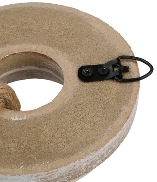 Thumbnail 2: Sand + Sea 20x32 Wooden Anchor with Rope Home Accent 