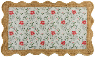 Thumbnail 1: Bells & Mistletoe 27x45 Christmas Botanica Accent Rug  