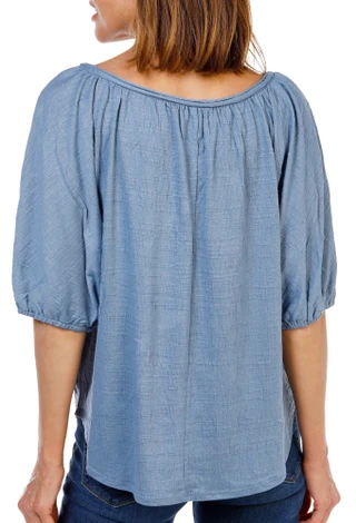 Thumbnail 3: MAX STUDIO Women's Short Sleeve Scoop Neck Top 