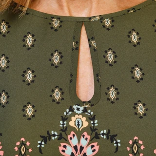 Thumbnail 2: Nanette Lepore Women's Long Sleeve Print Top 