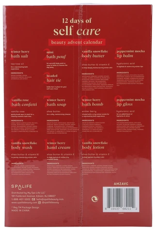 Thumbnail 2: MY SPA LIFE Christmas 12 Days of Self Care Beauty Advent Calendar  