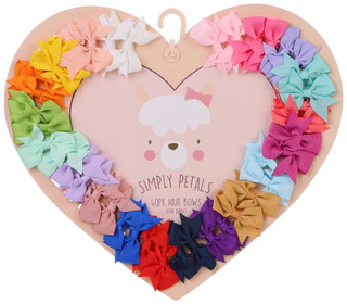 Thumbnail 1: Simply Petals Baby Girl's 40 Pk Hair Bows 