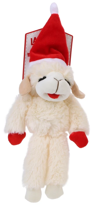 Thumbnail 1: Multipet Christmas Lamb Dog Toy 