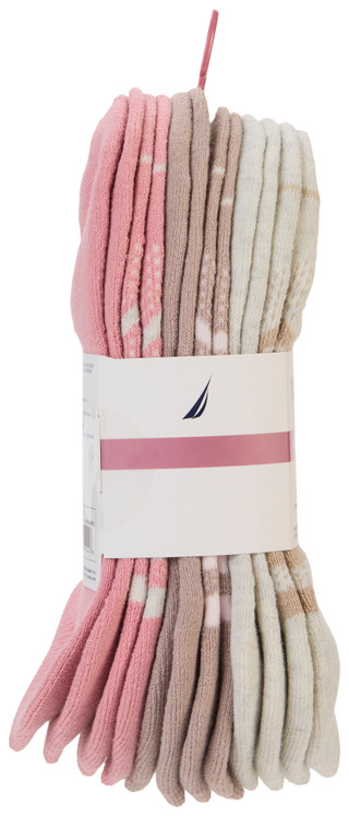 Thumbnail 3: Nautica Women's 6 Pk Low Cut Socks 
