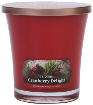 Thumbnail 2: Carolina 17 oz Christmas Holiday Hearth Scented Candle 