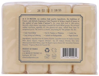 Thumbnail 2: A LA MAISON 4 Pk Fresh Sea Salt French Milled Bar Soap 