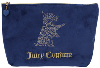 Thumbnail 1: Juicy Couture Suede Rhinestone Puppy Travel Bag 