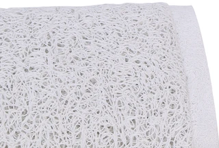 Thumbnail 2: Green Haus 17.25x29.5 In Slip Resistant Loofah Bath Mat w/ Suction Cups 