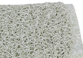 Thumbnail 2: Green Haus 17.25x29.5 Slip Resistant Loofah Bath Mat w/ Suction Cups 