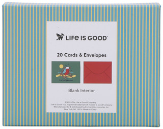 Thumbnail 2: Life is Good 20 Ct Tis The Seasun Card Envelope Set 
