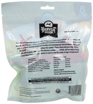 Thumbnail 2: Harvest Moon 8 Pk Hide Free Chicken Flavored Barn Buddies Dog Treats 