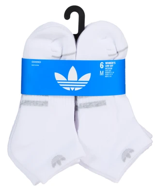 Thumbnail 1: Adidas Women's 3 Pk Low Cut Socks 
