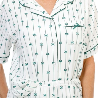 Thumbnail 2: FLORA Women's 2 Pc Pajama Shirt & Pants Set 