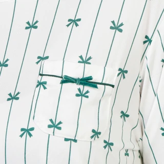 Thumbnail 3: FLORA Women's Short Sleeve Printed Night Shirt 
