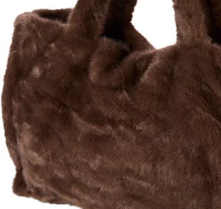 Thumbnail 4: Catherine Malandrino Plush Faux Fur Tote Bag 