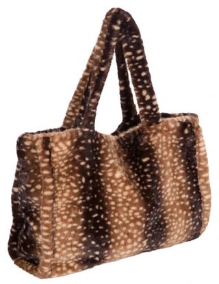 Thumbnail 4: Catherine Malandrino Dear Print Plush Tote Bag  