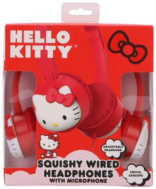 Thumbnail 1: Hello Kitty Hello Kitty Squishy Wired Headphones w/ Microphone  