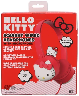 Thumbnail 2: Hello Kitty Hello Kitty Squishy Wired Headphones w/ Microphone  