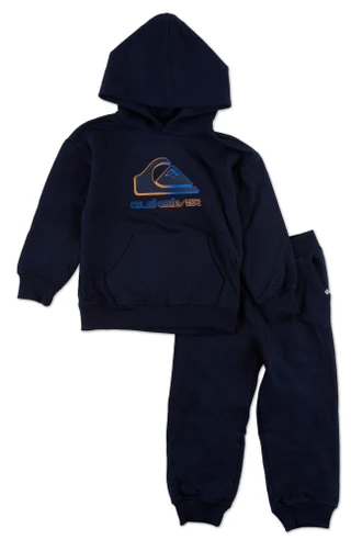 Thumbnail 1: Quiksilver Toddler Boys 2 Pc Logo Fleece Jogger Set 