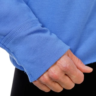 Thumbnail 3: HARMONY & BALANCE Women's Soft Oversized Keyhole Back Fleece Top 