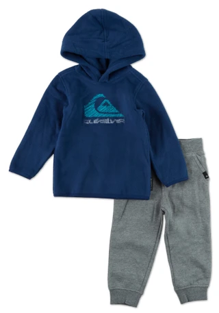 Thumbnail 1: Quiksilver Toddler Boys 2 Pc Fleece Pants Set 