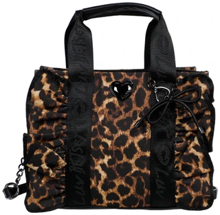 Thumbnail 1: Luv Betsey Ruffle Charm Print Canvas Mini Tote 
