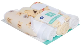 Thumbnail 2: Disney Baby 6 Pk Winnie The Pooh Towel & Wash Cloth Set 