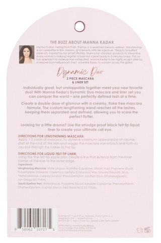 Thumbnail 2: Manna Kadar 2 Pc Dynamic Duo Mascara & Liner Set  