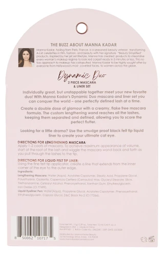 Thumbnail 2: Manna Kadar 2 Pc Dynamic Duo Mascara & Liner Set  