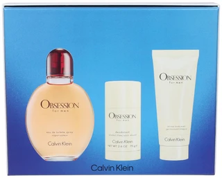 Thumbnail 3: Calvin Klein 3 Pc Men's Obsession EDT Spray, Deodorant, & Body Wash Set 