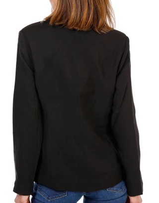 Thumbnail 2: Zac & Rachel Women's One-Button Blazer 