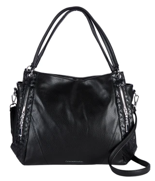 Thumbnail 1: Catherine Malandrino Soft Pebble Grain Hobo Bag with Handles & Strap 