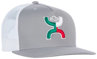 Thumbnail 1: Hooey Men's Mexico Logo Mesh Back Trucker Hat 