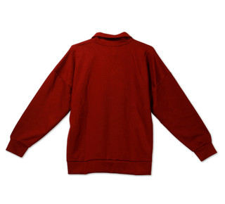 Thumbnail 2: Anneliese Women's Plus Quarter Zip Embroidered Sweatshirt 